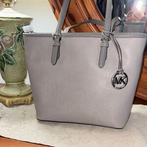 Michael Kors Charcoal Tote Bag